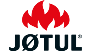 Röd och svart rektangulär bild med en bred röd sektion ovanpå en smalare svart sektion.