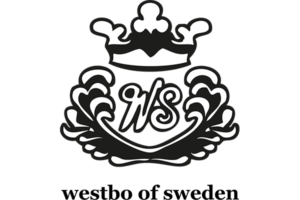 Svartvitt logotyp med stiliserad krona och vågor runt bokstäverna "WS". Texten "www.fansofswe.com" syns under logotypen.